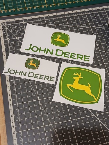Autocollant john deere - john,