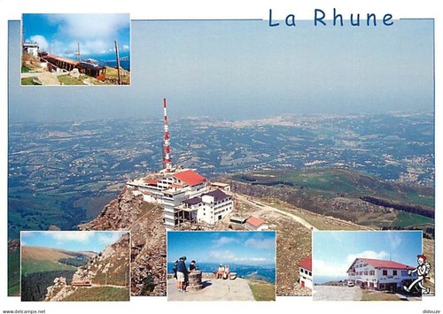 Carte postale la rhune - -,