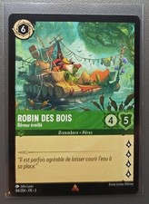 Carte LORCANA FR -  Chapitre 3 84/204 Robin des Bois -  Rare non Foil Neuf