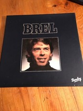 Coffret 4 Vinyles Jacques Brel 4 LP 33 Tours