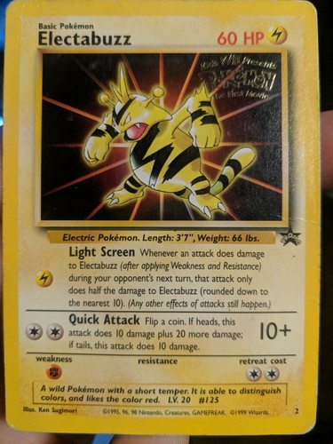 Electabuzz promo pokemon - promo,