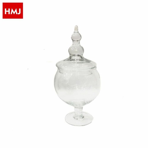 Vase avec couvercle ampoule - couvercle,