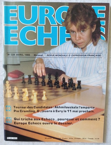 Revue europe echecs 328 - echecs,