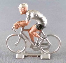 Cofalu (Années 60) - Cycliste Plastique - Equipe Argent Rouleur