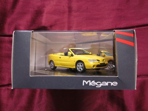 Renault megane cabriolet jaune - renault,