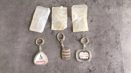 Lot porte cle metal vintage - lot,
