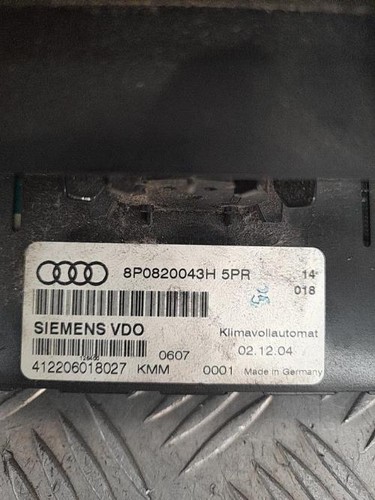 Commande chauffage audi 2 - chauffage,