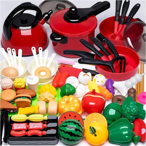 Cuisine enfant jouet 81pcs - cuisine,