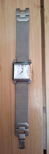 Montre lip femme acier carré - montre,
