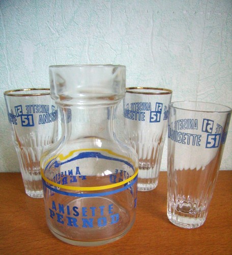 Carafe eau anisette - carafe, "anisette