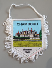 FANION VINTAGE VILLE - CHAMBORD CHATEAU ROYAL FRANCOIS 1ER