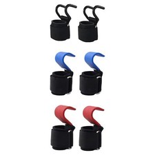 2x crochets d'haltérophilie portables pour l'entraînement de force physique