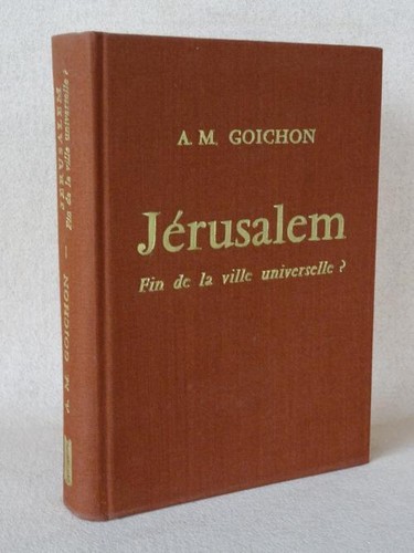 Jerusalem fin ville - fin, la