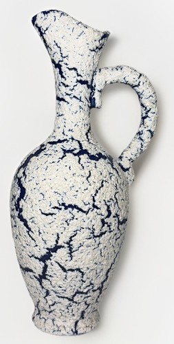Rare vase aspect fat - aspect, lava