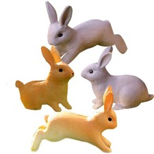 4 Pcs Petites Figurines Statue