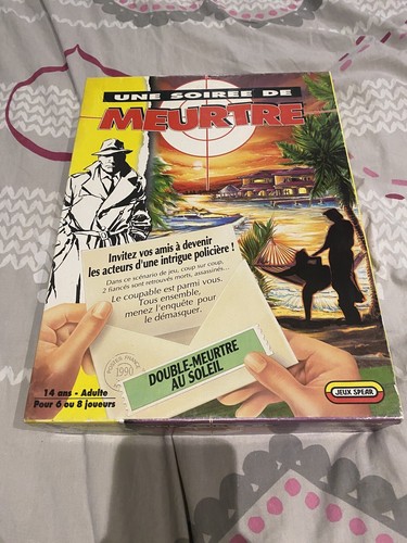 Jeu vintage murder - vintage, /murder