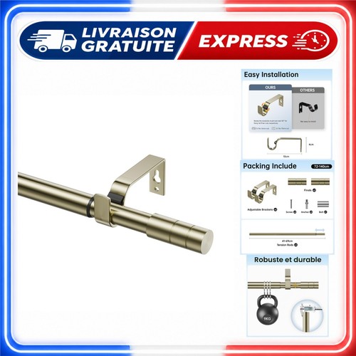 Tringle rideaux extensible - tringle,