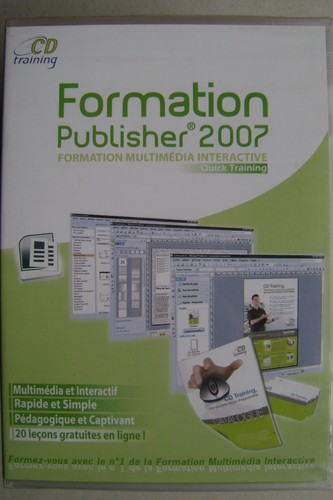Formation publisher 2007 - formation, pc