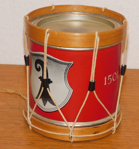 Vintage boite ronde métal - vintage,