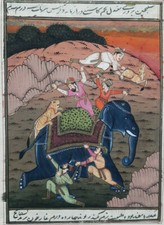 Chasse Elephant Tigre