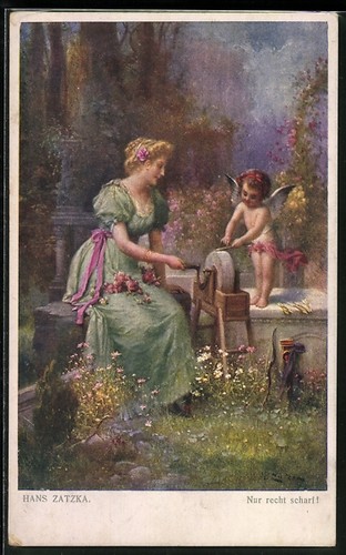 Carte postale artiste - postale, hans