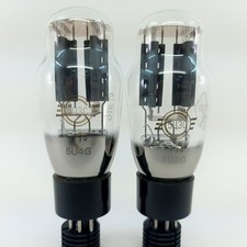 2 x TUBE SVETLANA 5U4G /