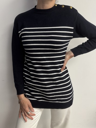 Robe pull marinière mango - robe,