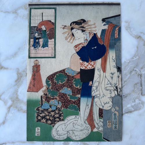 Estampe japonaise ancienne