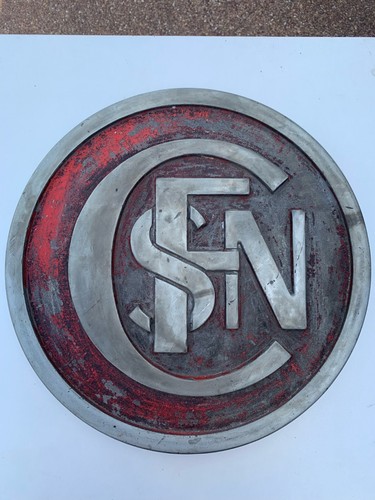 Plaque locomotive frontale - plaque,