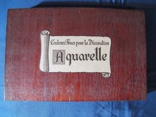 Ancien coffret aquarelles en