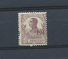 Guinée Espagnole Timbre N° 153* (MH) surcharge à cheval