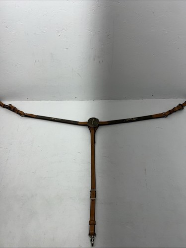 New leather circle breast - new, y