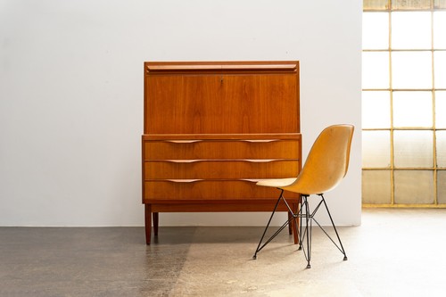 Danois design teck secrétaire - teck,