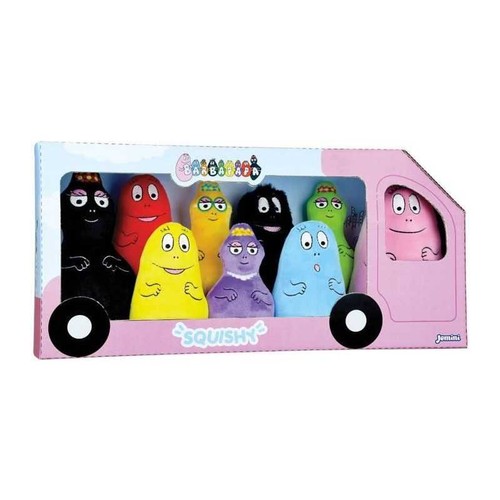 Coffret peluches barbapapa - coffret,