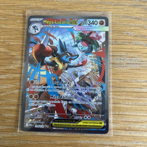Carte pokémon méga lucario - pokémon, méga-lucario