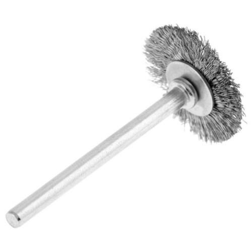 Brosse polir acier 25 mm - brosse,