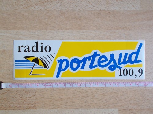 Autocollant radio porte sud - radio,