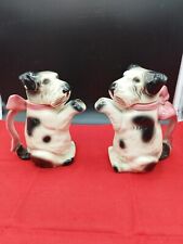 Rare Paire De Tisanieres Chien Faïence De Cortendorf G3