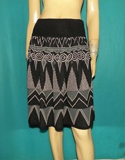 CHACOK  jupe patineuse laine mélangé noir taille :  36