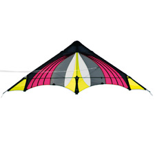 CIM Cerf-Volant À Deux Lignes Powerkite Speedster Jaune Flamboyant 64x170 Cm R2F