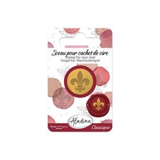 Sceau Fleur de Lys pour Cachet