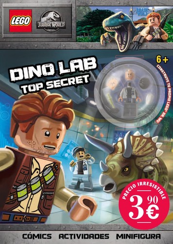 Lego jurassic dino lab - dino, top