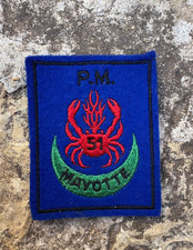 353e ANCIEN INSIGNE GENDARMERIE PM MAYOTTE.