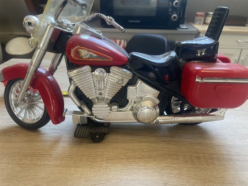 Moto jouet vintage - rouge, à