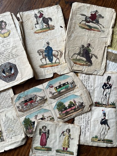 Lot chromolithographie - lot, de