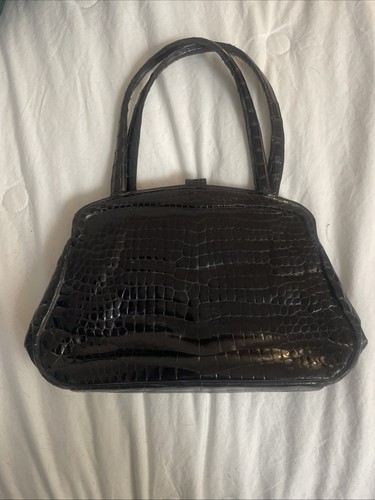 Sac porté main - porté, crocodile