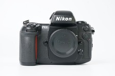 [Exc+++] Boîtier d'appareil photo reflex argentique 35 mm noir Nikon F100...