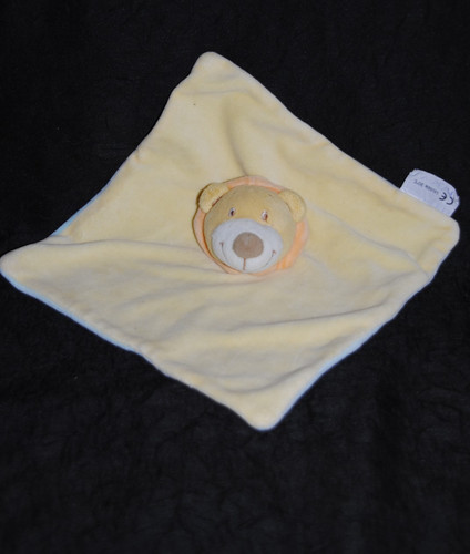 Doudou plat lion amtoys - plat,