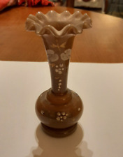 Vase soliflore ancien en opaline