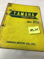 Yamaha 125 AT2J AT2E catalogue pièces détachées parts list moto édition 1971